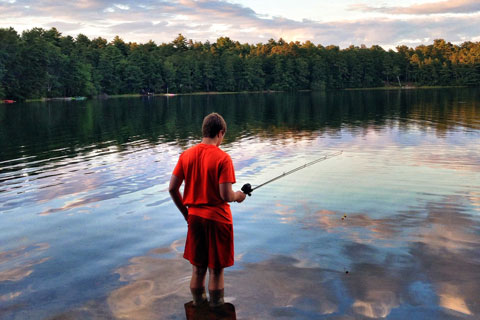 Man Fishing